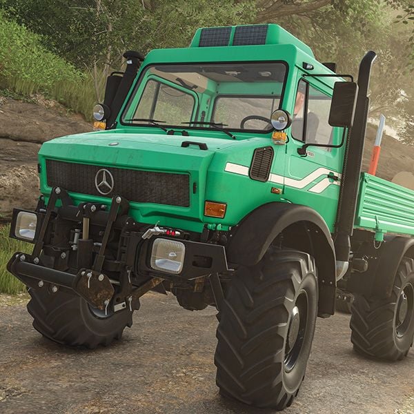 Sterne auf dem Acker: Das LS25 Mercedes-Benz Trucks Pack
