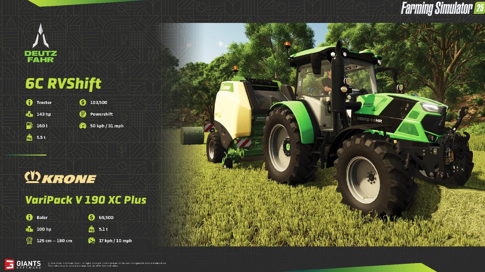 Farming Simulator 25 - A look at machines and tractors