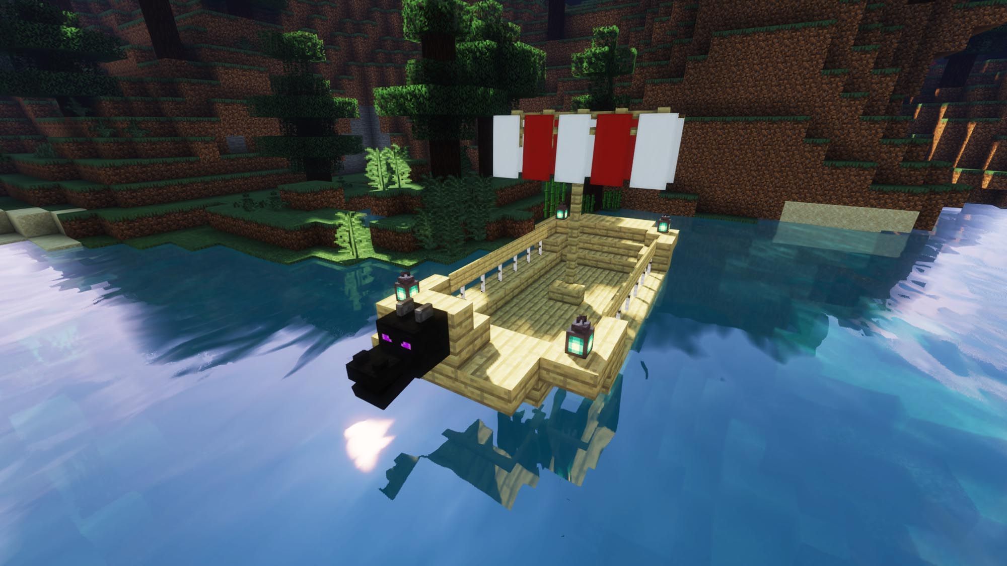 Boats in Minecraft GPORTAL