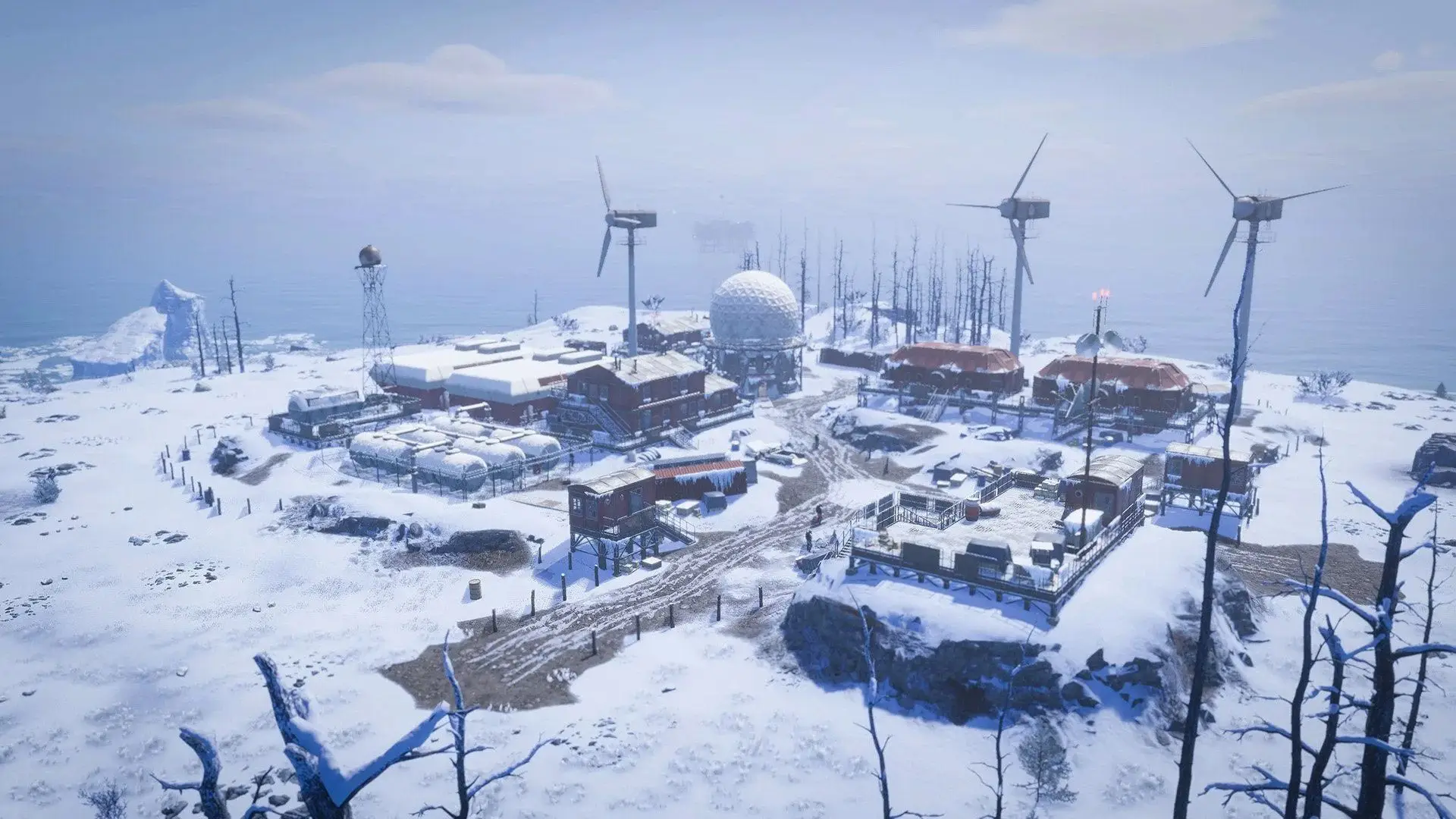 It's freezing in Rust Console Edition with the new “Arctic Update” Background