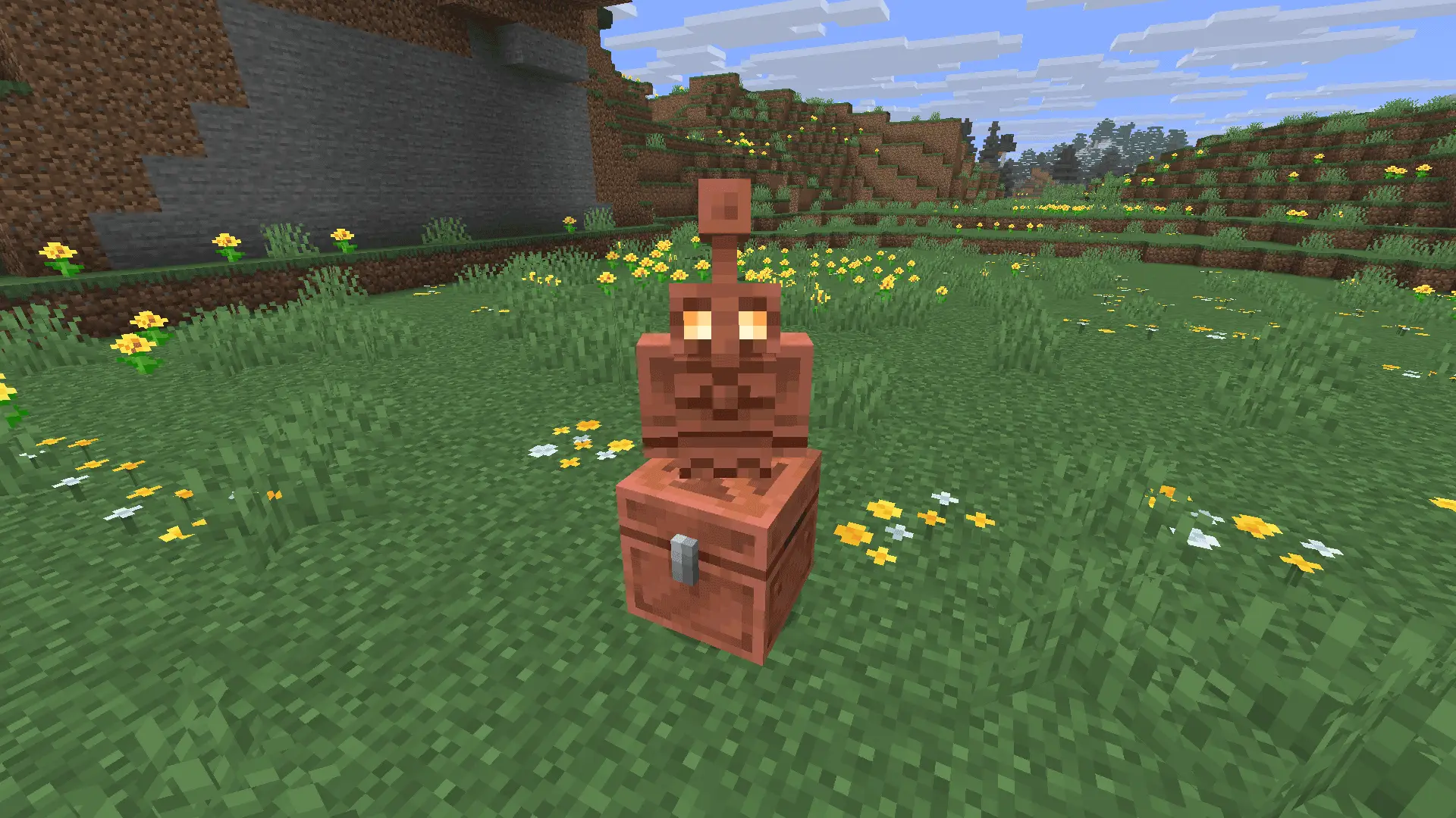 Der neue Minecraft Kupfergolem