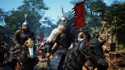 Myth of Empires warriors on horses