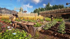 Myth of Empires harvesting and farming