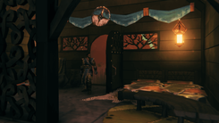 valheim cozy house interiour
