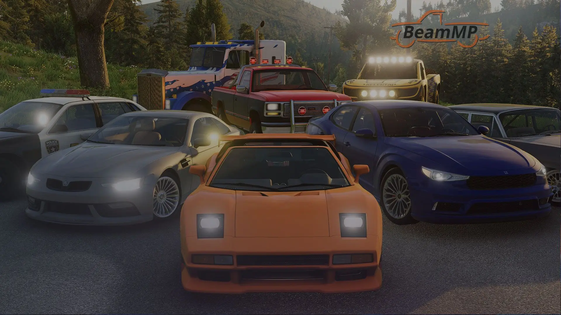 BeamMP Server Hosting (BeamNG.drive mod) Background